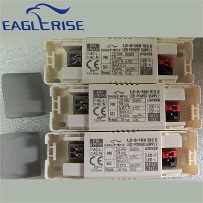 Eaglerise LS-8-180 SI2 E 8W 180mA فلکر فری کنسٹنٹ کرنٹ LED ڈرائیور